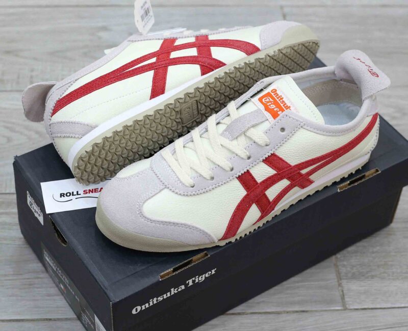 Giày Onitsuka Tiger Mexico 66 Vin Beige Red Like Auth