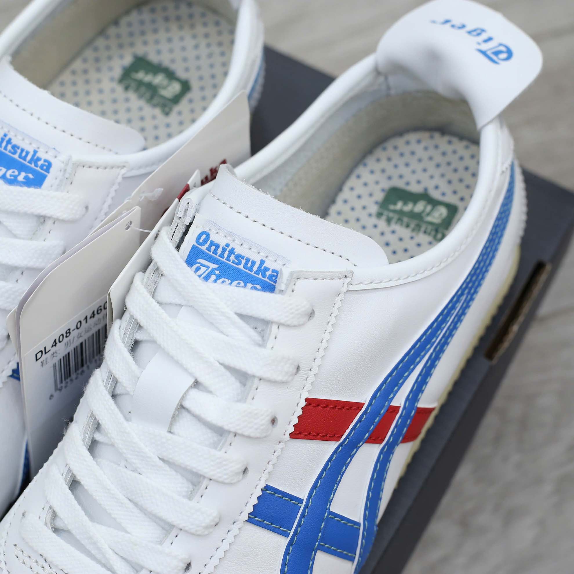 Giày Onitsuka Tiger Mexico 66 Vin Cream Blue Red Best Quality