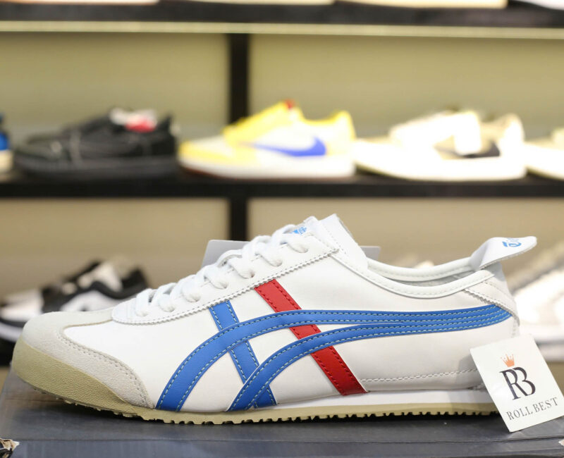 Giày Onitsuka Tiger Mexico 66 Vin Cream Blue Red Best Quality