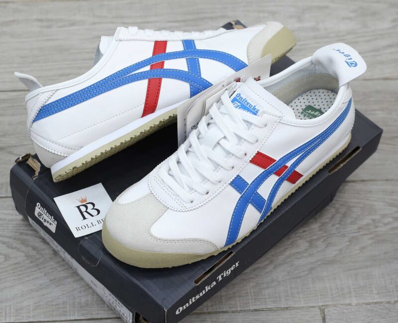 Giày Onitsuka Tiger Mexico 66 Vin Cream Blue Red Best Quality
