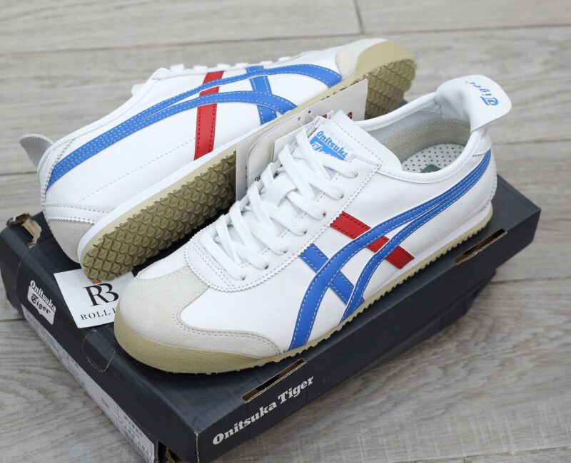 Giày Onitsuka Tiger Mexico 66 Vin Cream Blue Red Best Quality