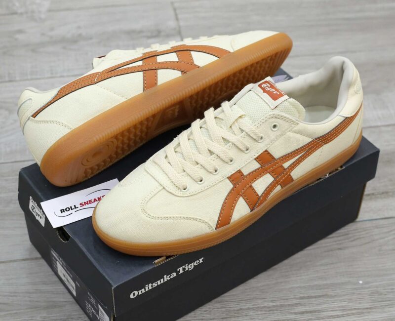 Giày Onitsuka Tiger Tokuten Cream Brown Màu Kem Nâu Like Auth