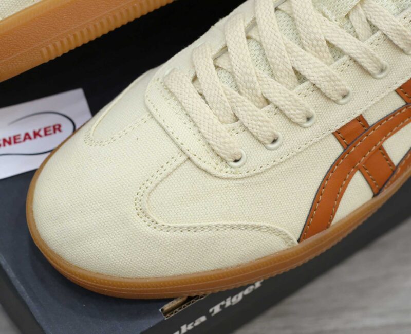 Giày Onitsuka Tiger Tokuten Cream Brown Màu Kem Nâu Like Auth