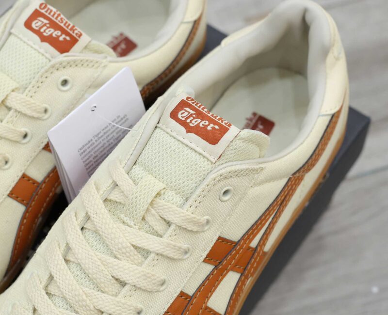 Giày Onitsuka Tiger Tokuten Cream Brown Màu Kem Nâu Like Auth