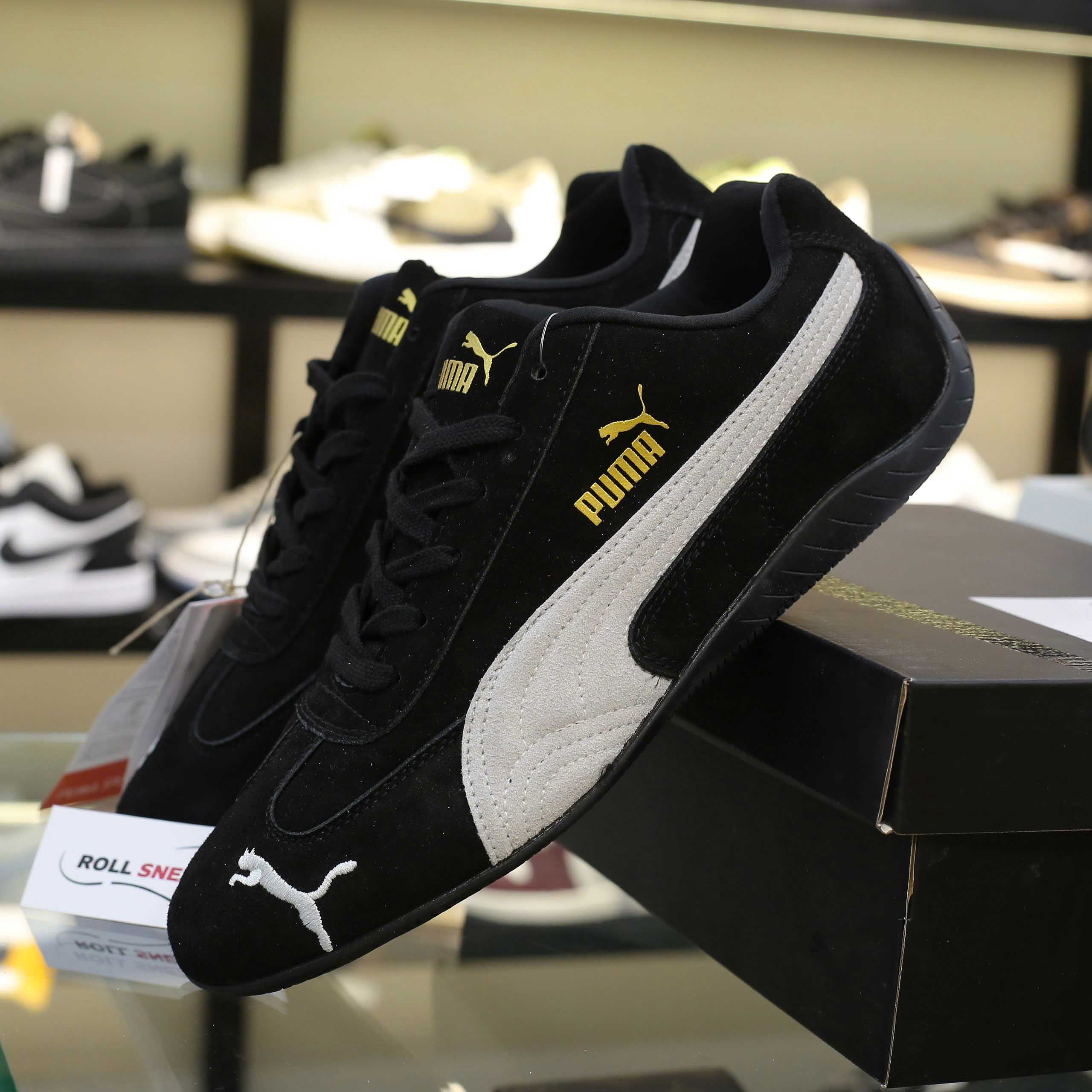 Giày Puma Speedcat OG Black White Men's Like Auth