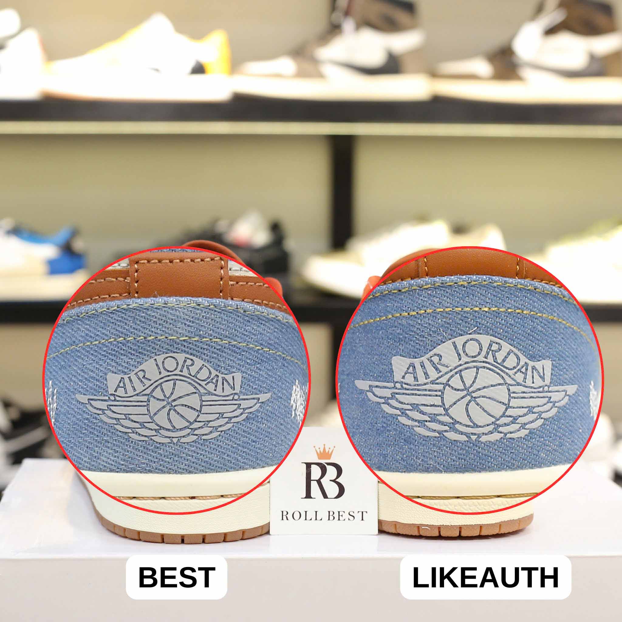 Nike Air Jordan 1 Low Phantom Denim Best Quality