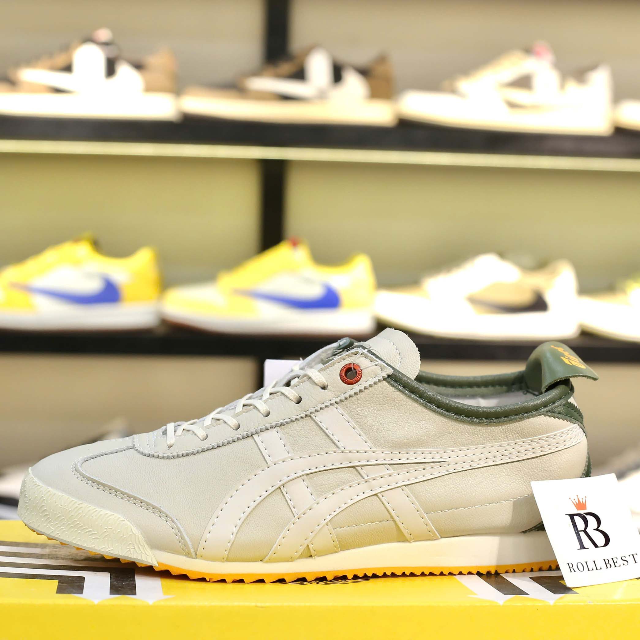 Onitsuka Tiger Mexico 66 SD Cream White Green Best Quality