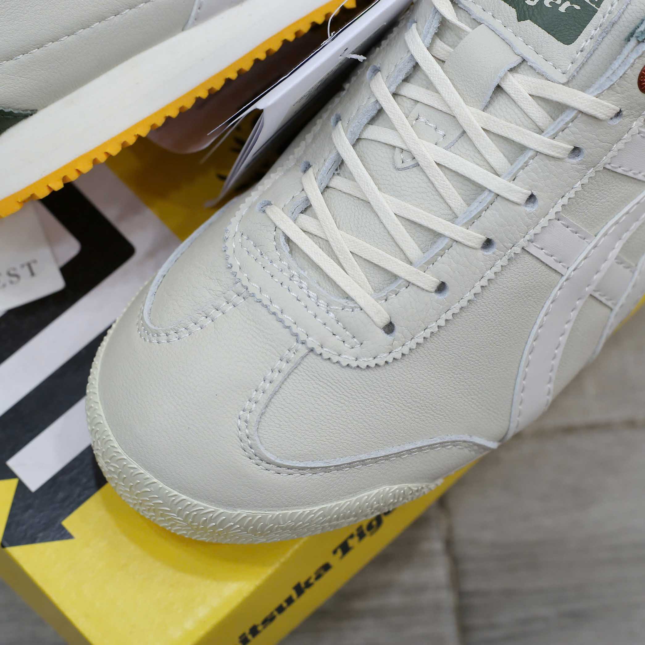 Onitsuka Tiger Mexico 66 SD Cream White Green Best Quality