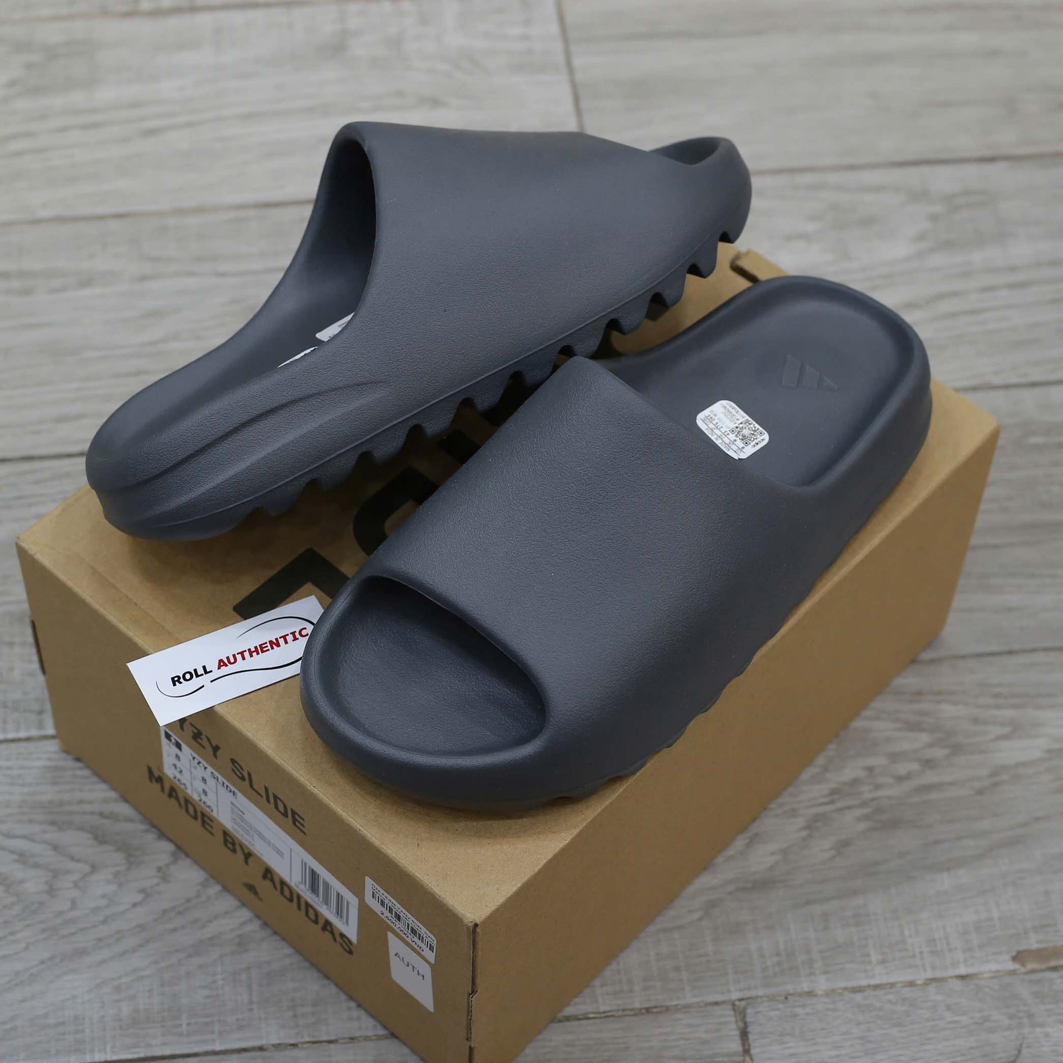 Dép Adidas Yeezy Slide ‘Slate Grey’ Real