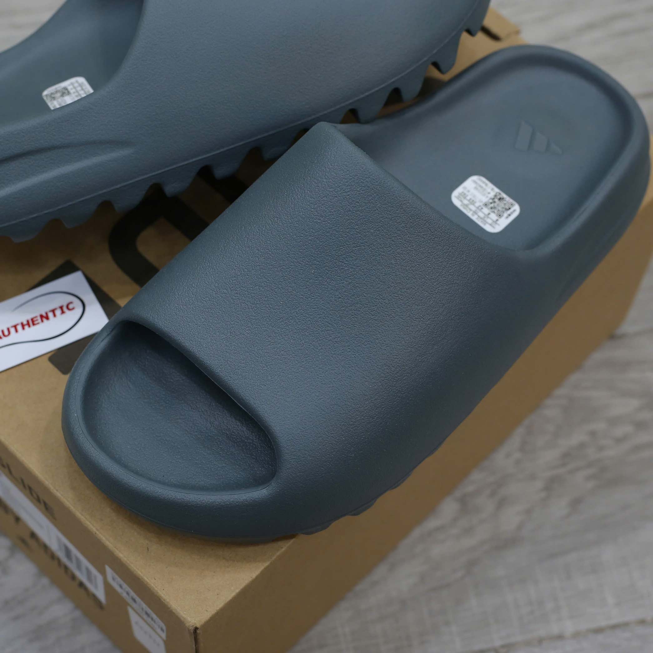 Dép Adidas Yeezy Slide ‘Slate Marine’ ( 2023 vân nhám) Real