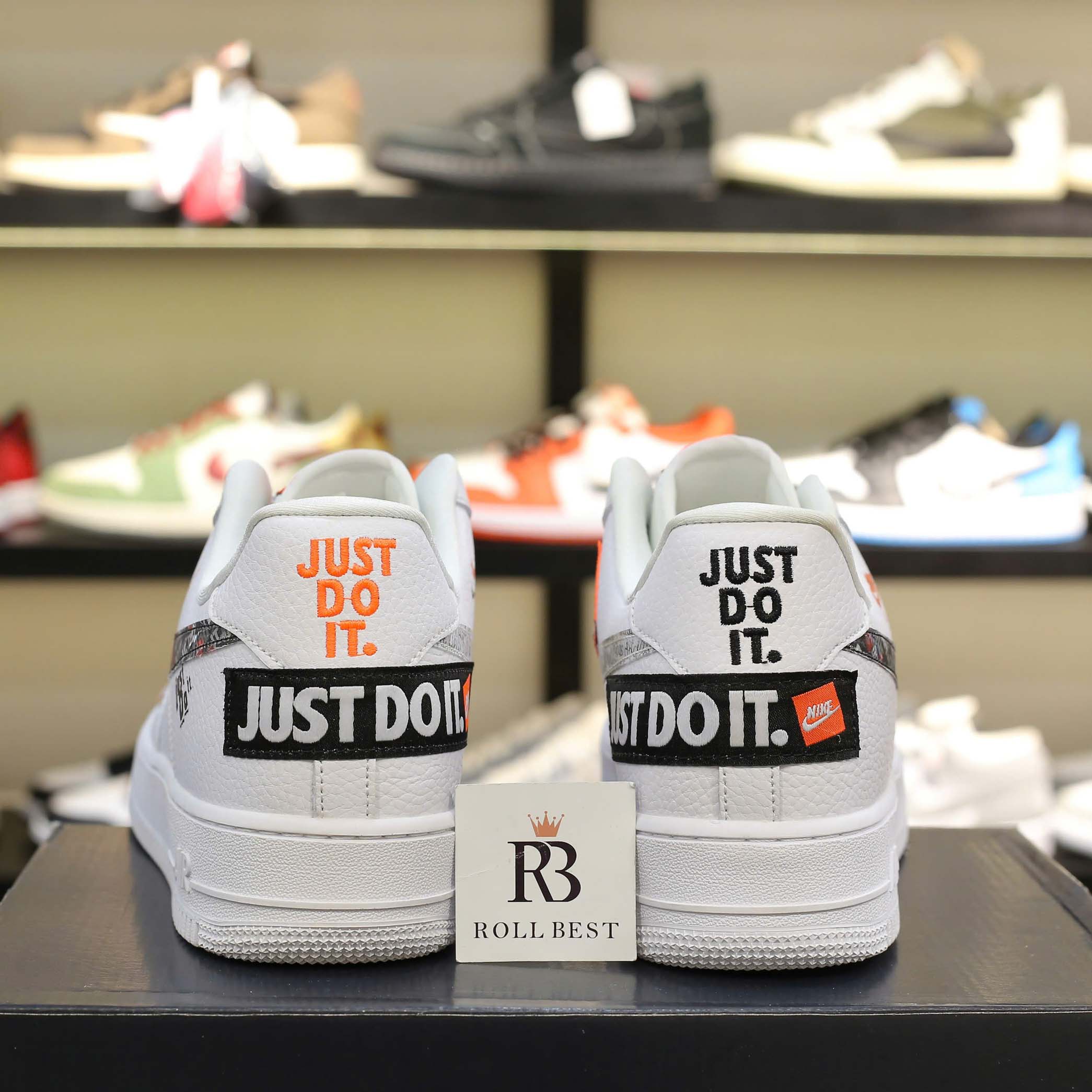 Giày Nike Air Force 1 Just do It Trắng Best Quality