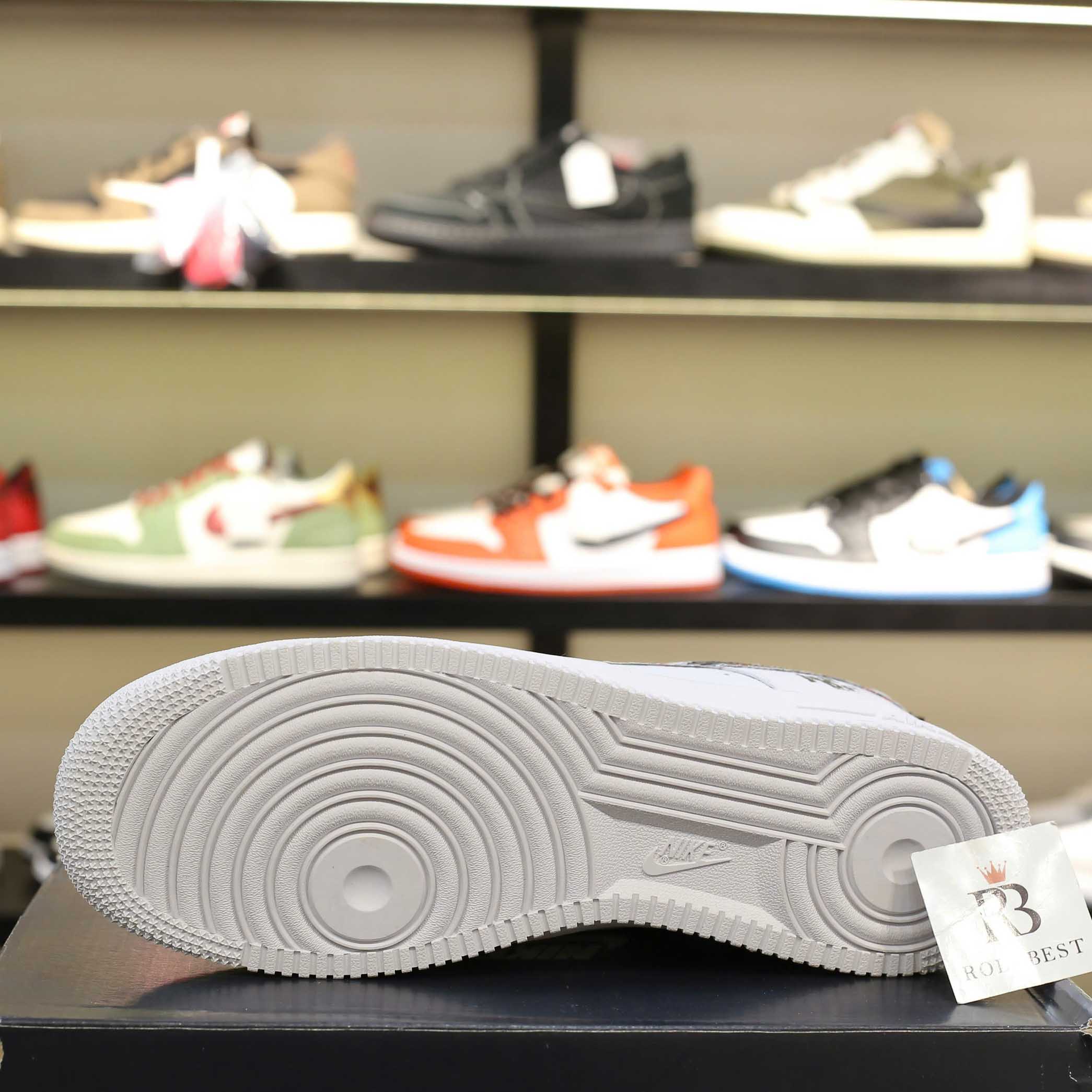 Giày Nike Air Force 1 Just do It Trắng Best Quality