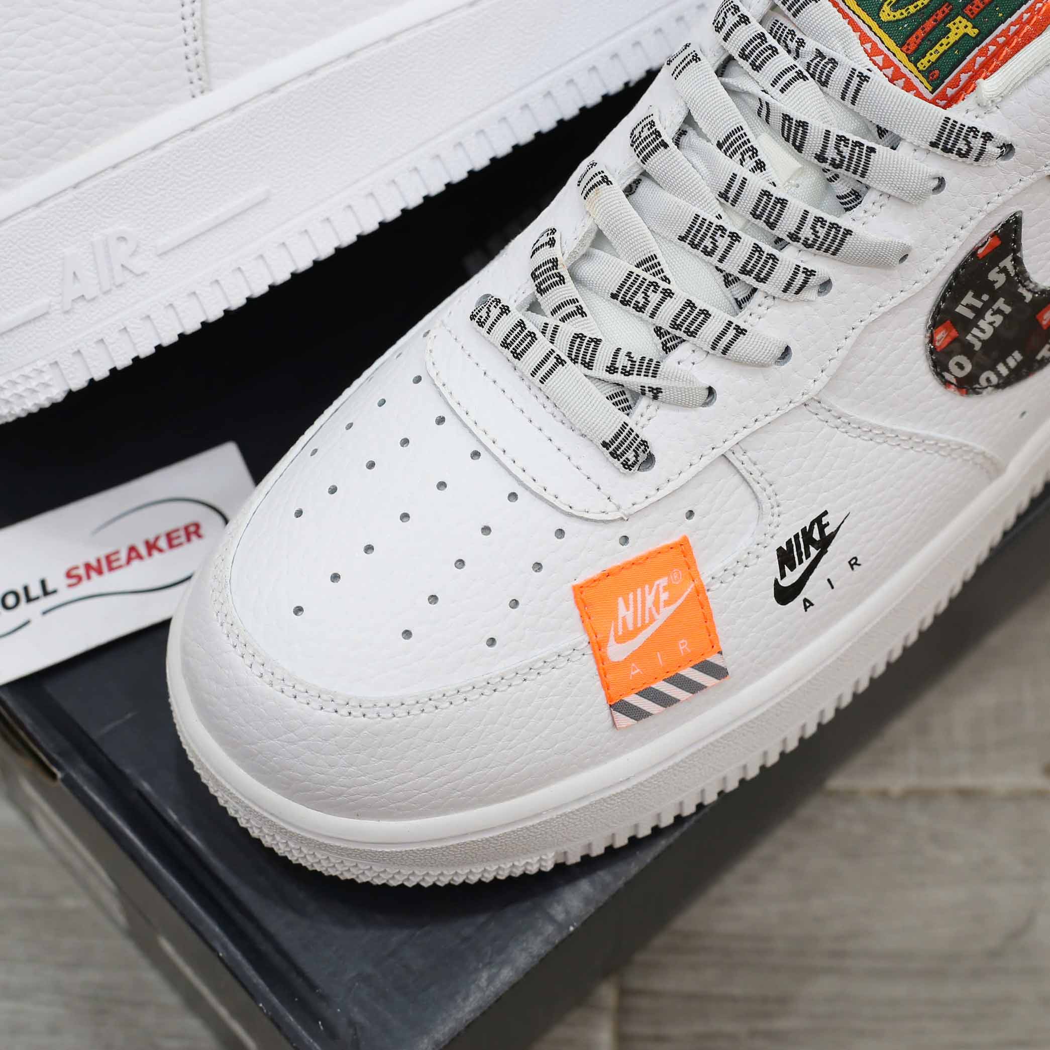 Giày Nike Air Force 1 Just do It Trắng Best Quality