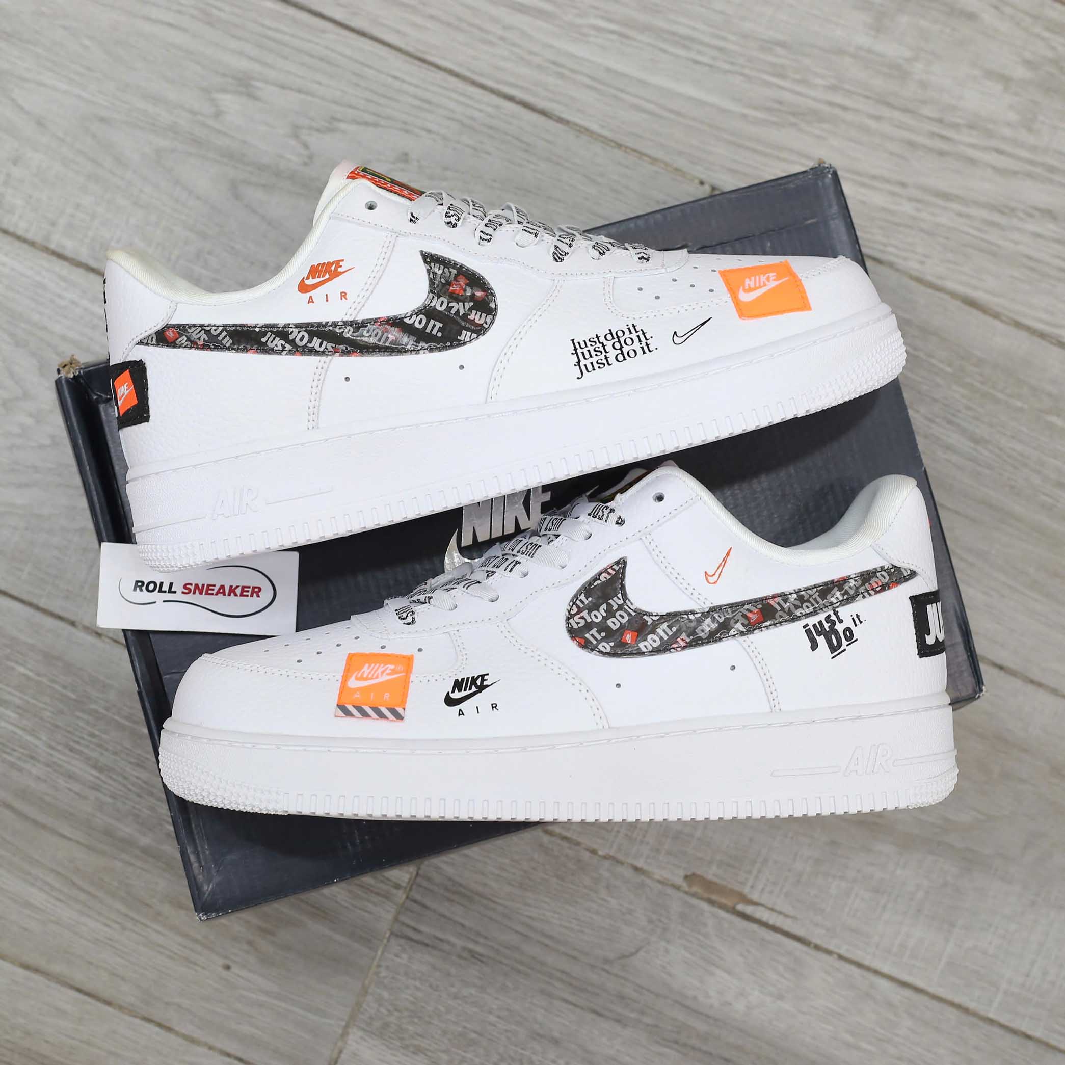 Giày Nike Air Force 1 Just do It Trắng Best Quality