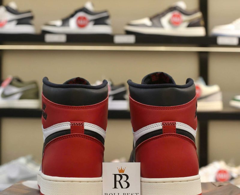 Giày Nike Air Jordan 1 Retro High OG Black Toe Reimagined Best Quality