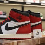Giày Nike Air Jordan 1 Retro High OG Black Toe Reimagined Best Quality