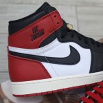 Giày Nike Air Jordan 1 Retro High OG Black Toe Reimagined Best Quality