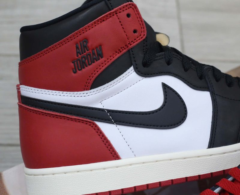 Giày Nike Air Jordan 1 Retro High OG Black Toe Reimagined Best Quality