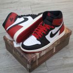 Giày Nike Air Jordan 1 Retro High OG Black Toe Reimagined Best Quality