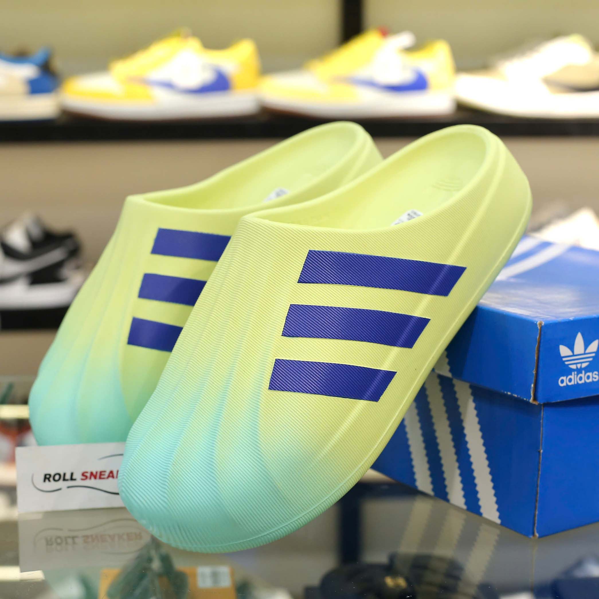 Dép Adidas Originals AdiFOM White Blue Like Auth