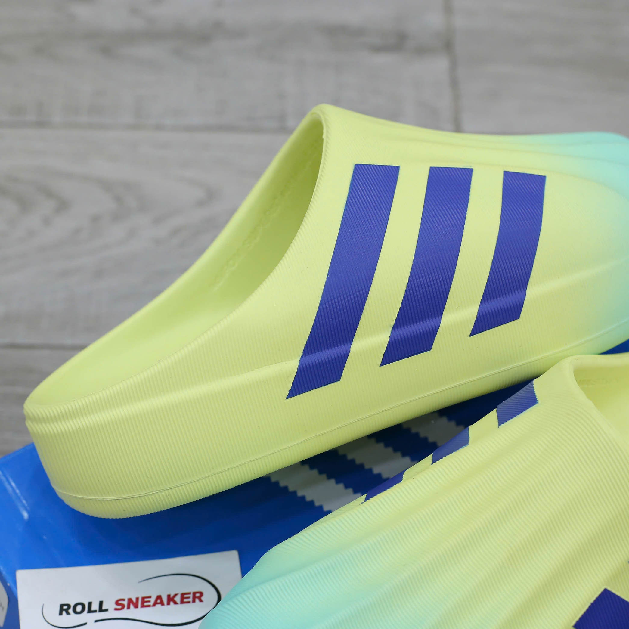 Dép Adidas Originals AdiFOM White Blue Like Auth