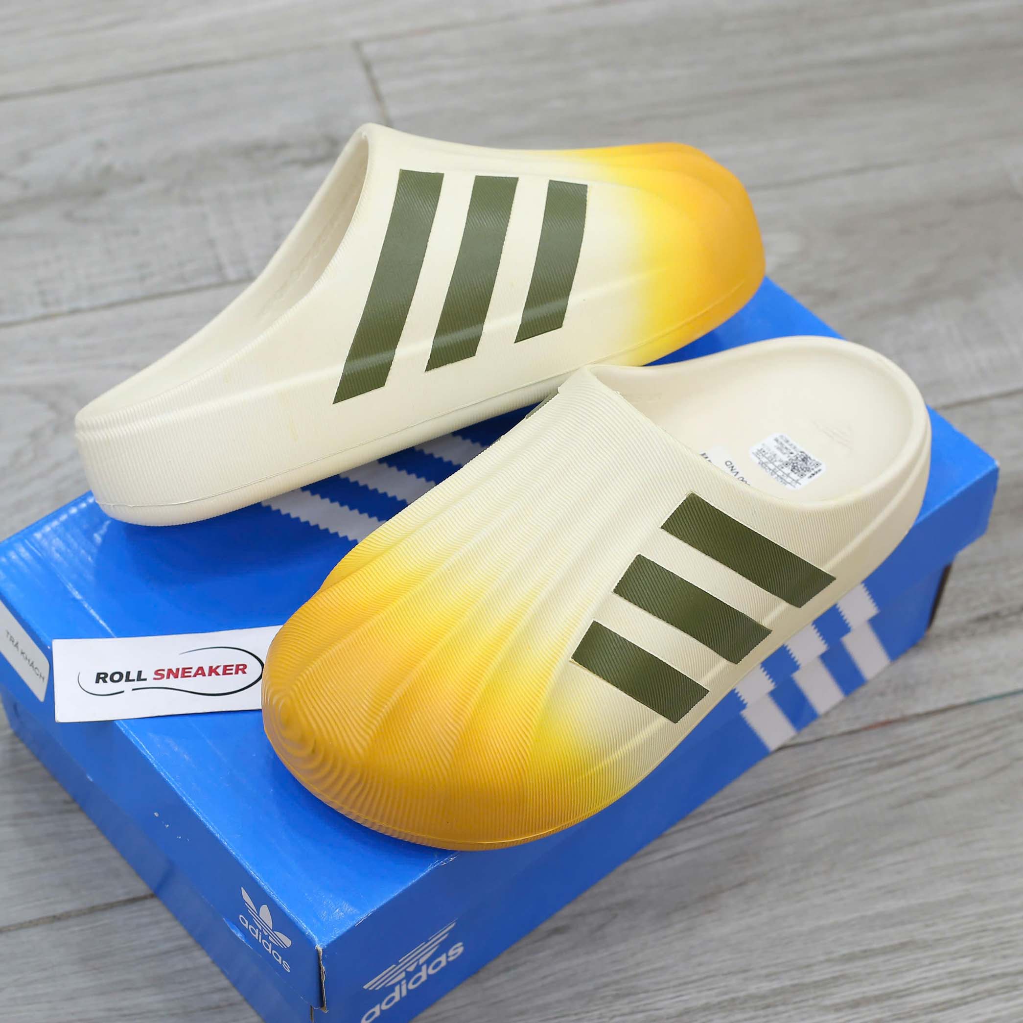 Dép Adidas Originals AdiFOM White Yellow Like Auth