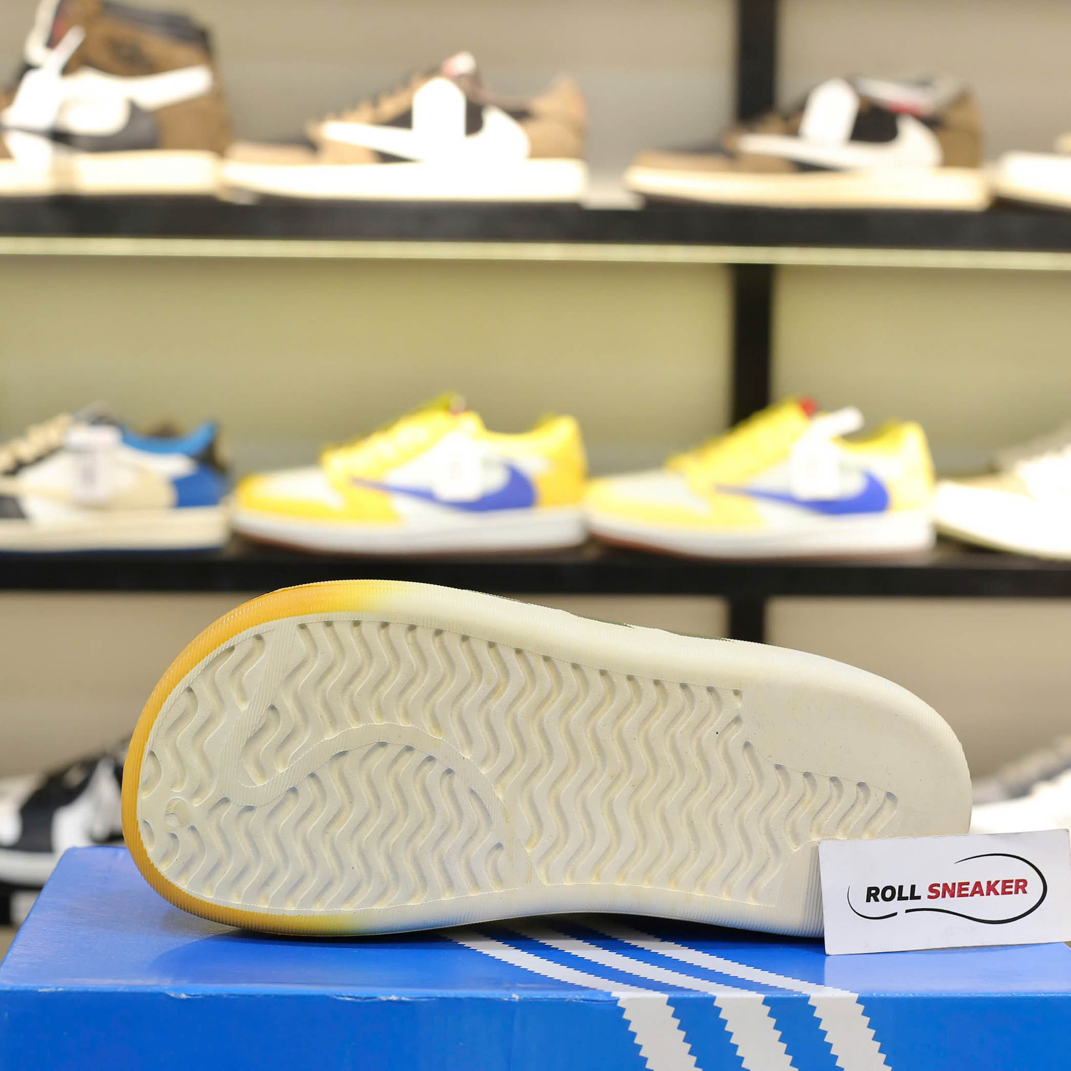 Dép Adidas Originals AdiFOM White Yellow Like Auth