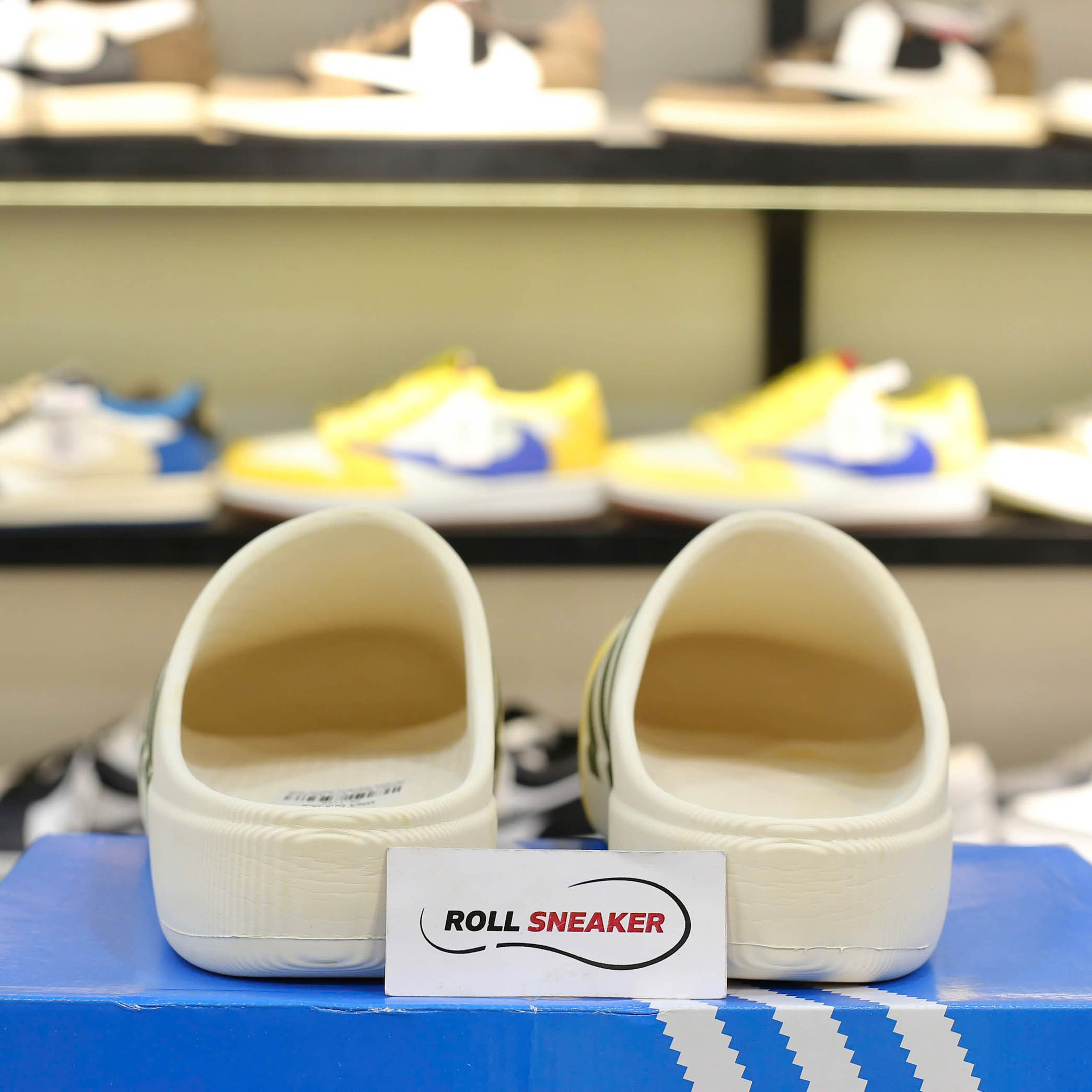 Dép Adidas Originals AdiFOM White Yellow Like Auth