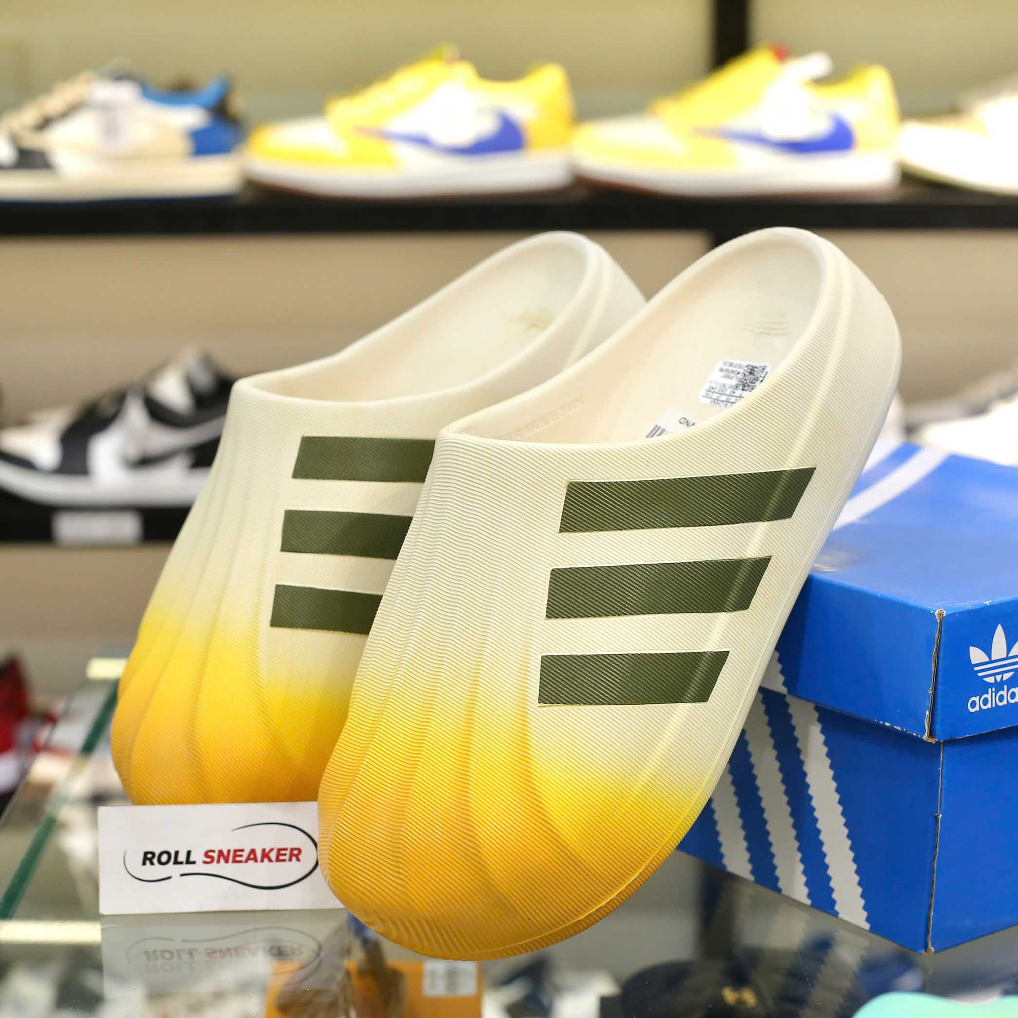 Dép Adidas Originals AdiFOM White Yellow Like Auth