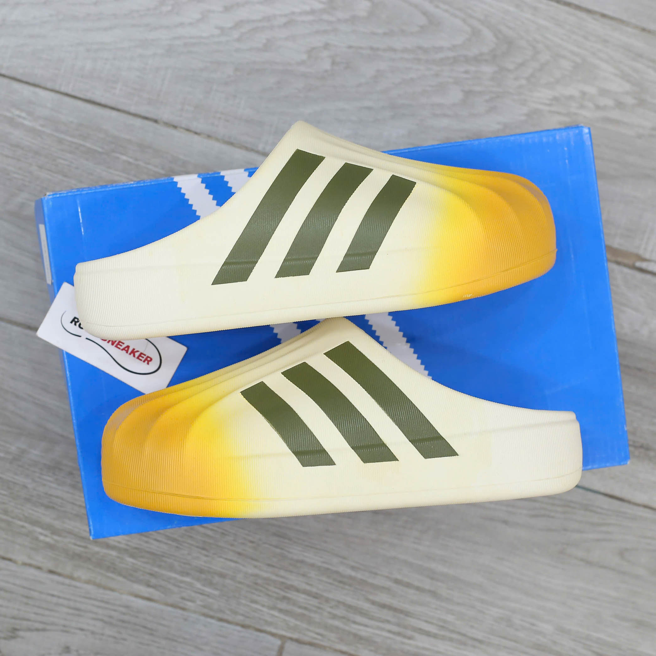 Dép Adidas Originals AdiFOM White Yellow Like Auth