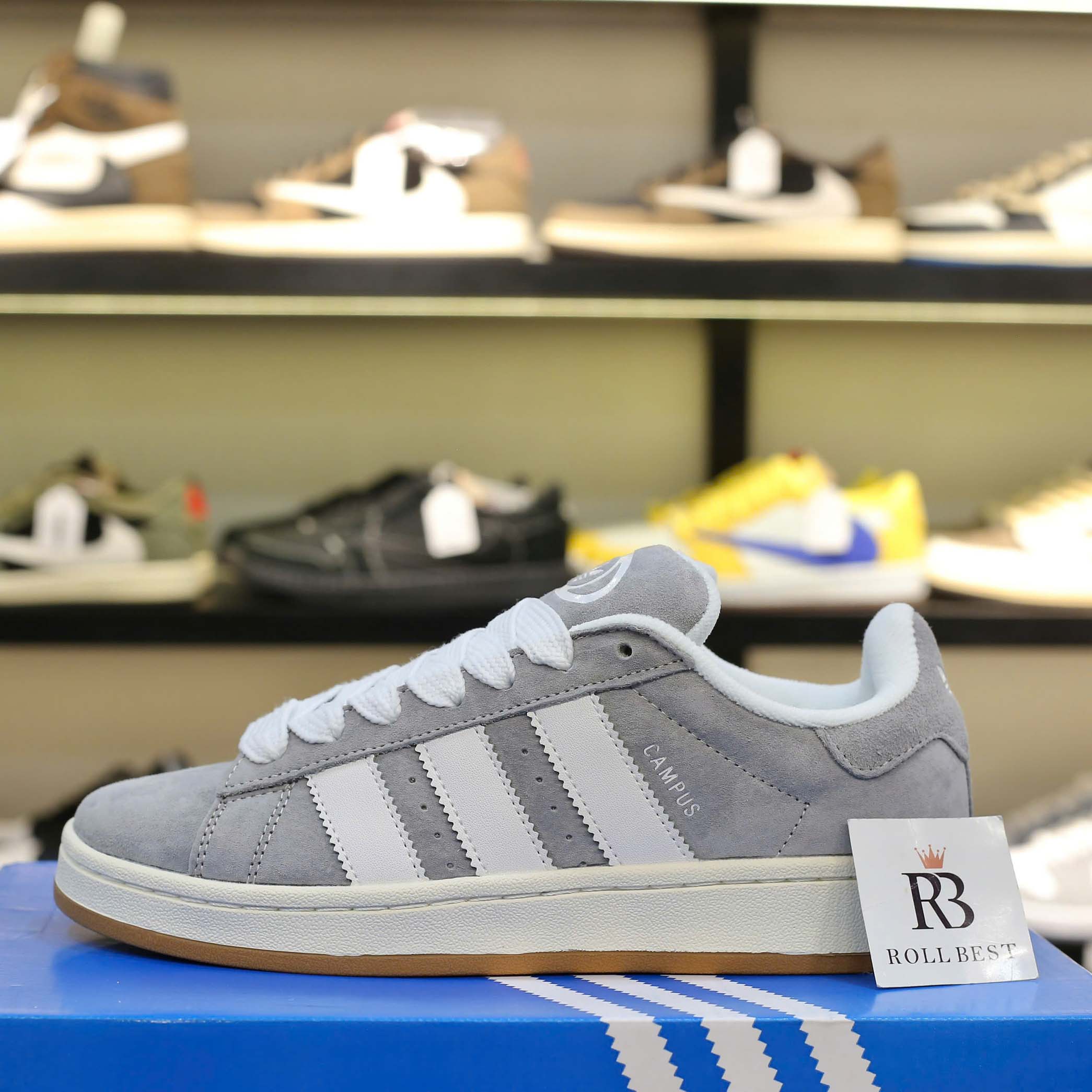 Giày Adidas Campus 00s ‘Grey Cloud White’ Best Quality