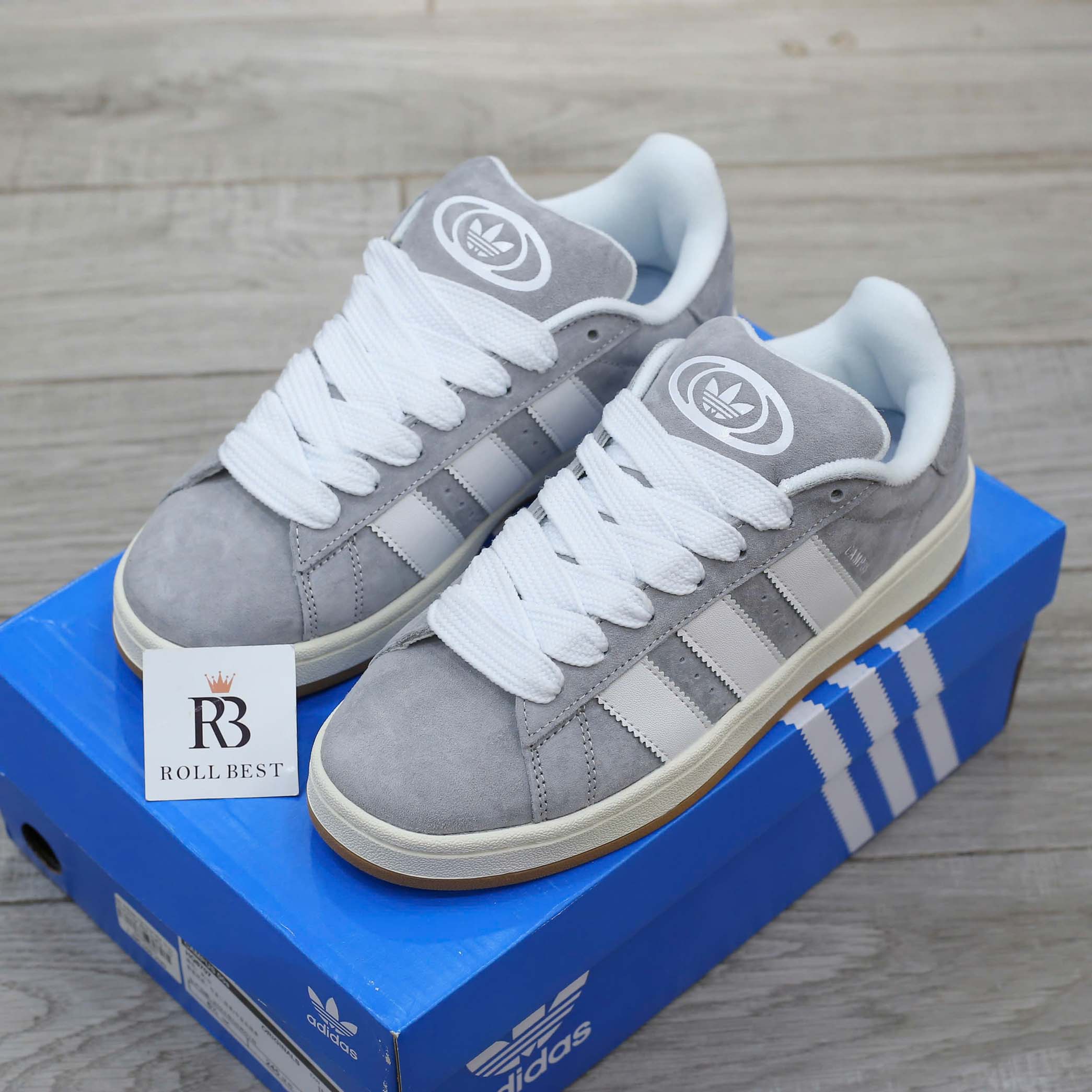 Giày Adidas Campus 00s ‘Grey Cloud White’ Best Quality