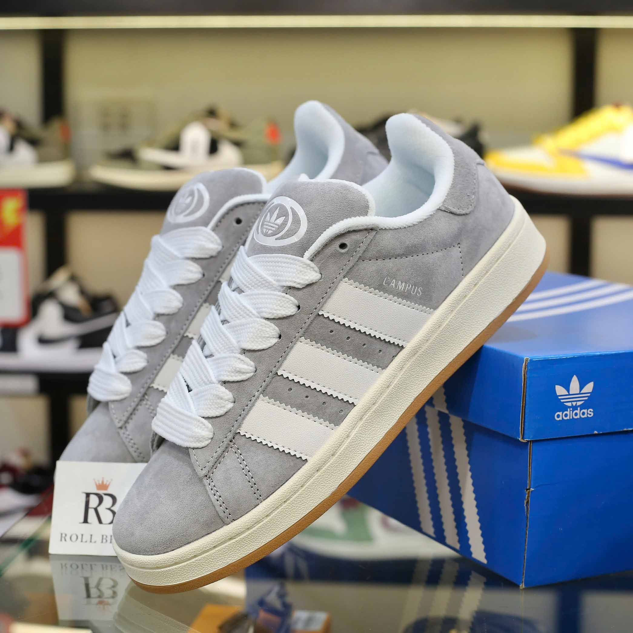 Giày Adidas Campus 00s ‘Grey Cloud White’ Best Quality
