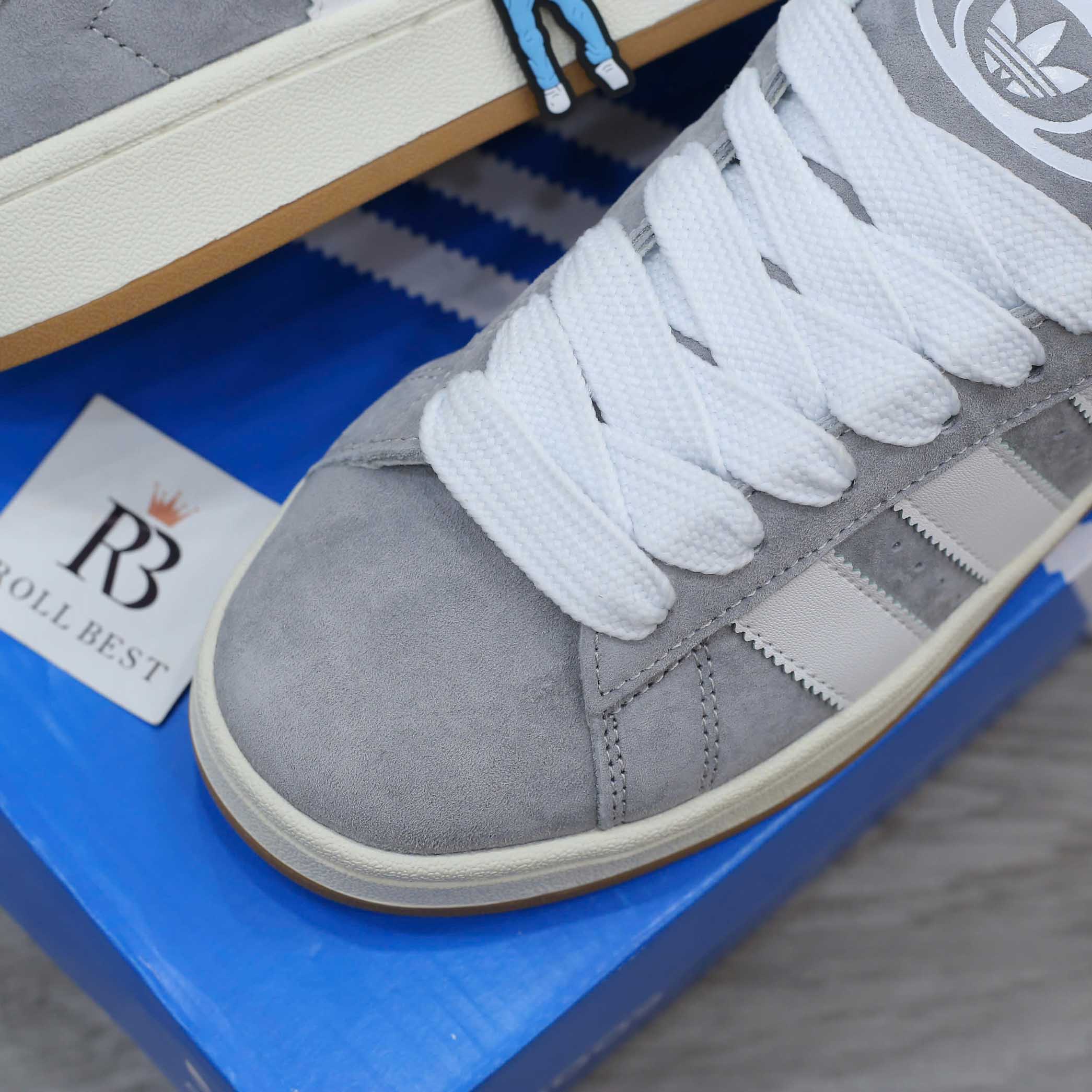 Giày Adidas Campus 00s ‘Grey Cloud White’ Best Quality
