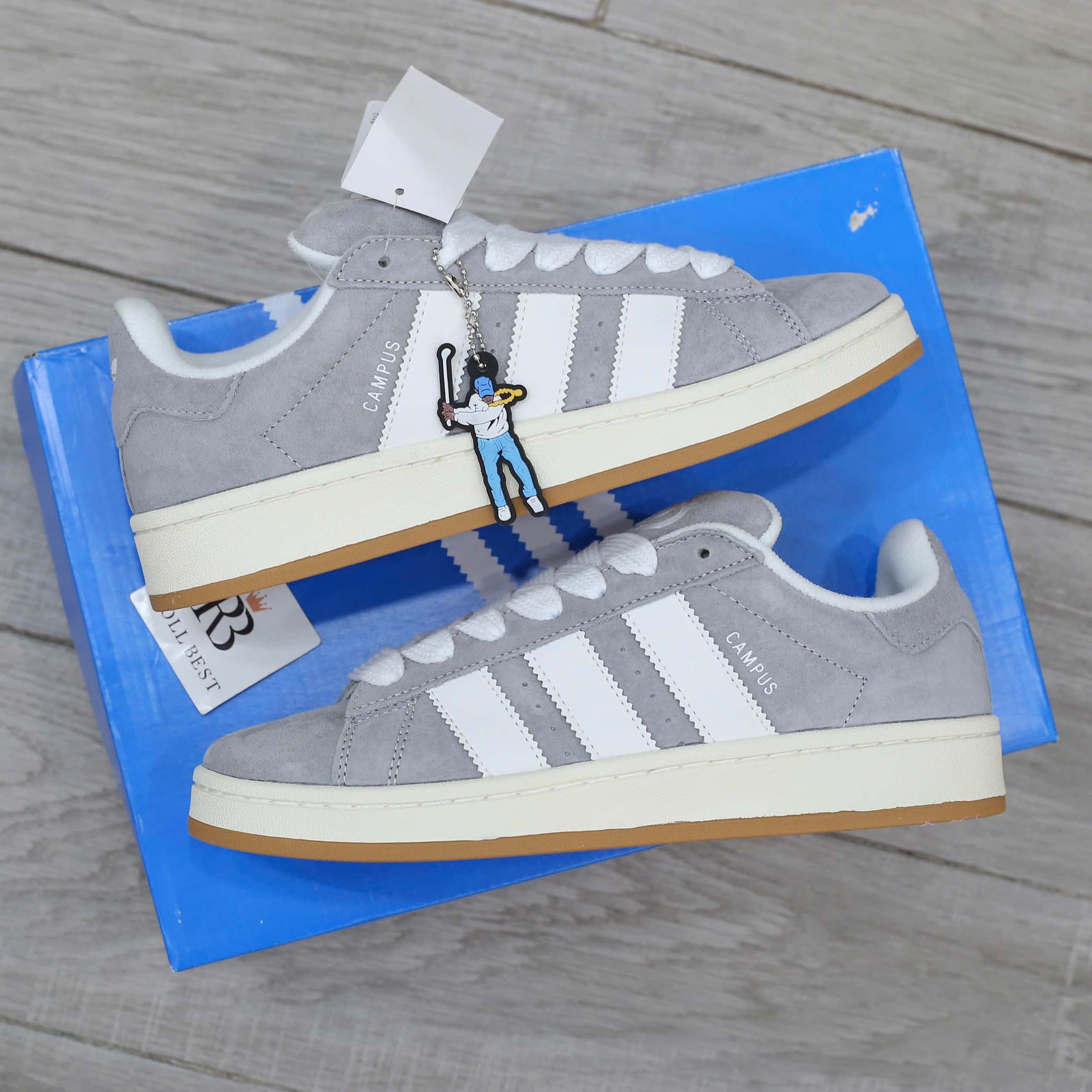 Giày Adidas Campus 00s ‘Grey Cloud White’ Best Quality