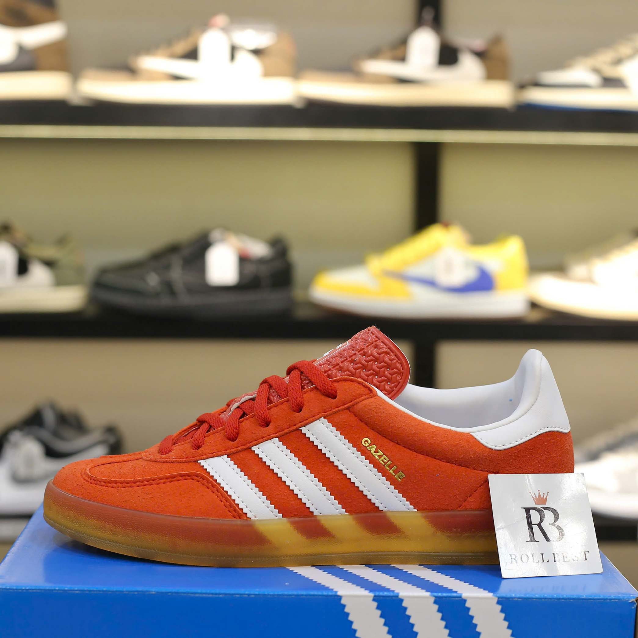 Giày Adidas Gazelle Indoor 'Bold Orange' Best Quality