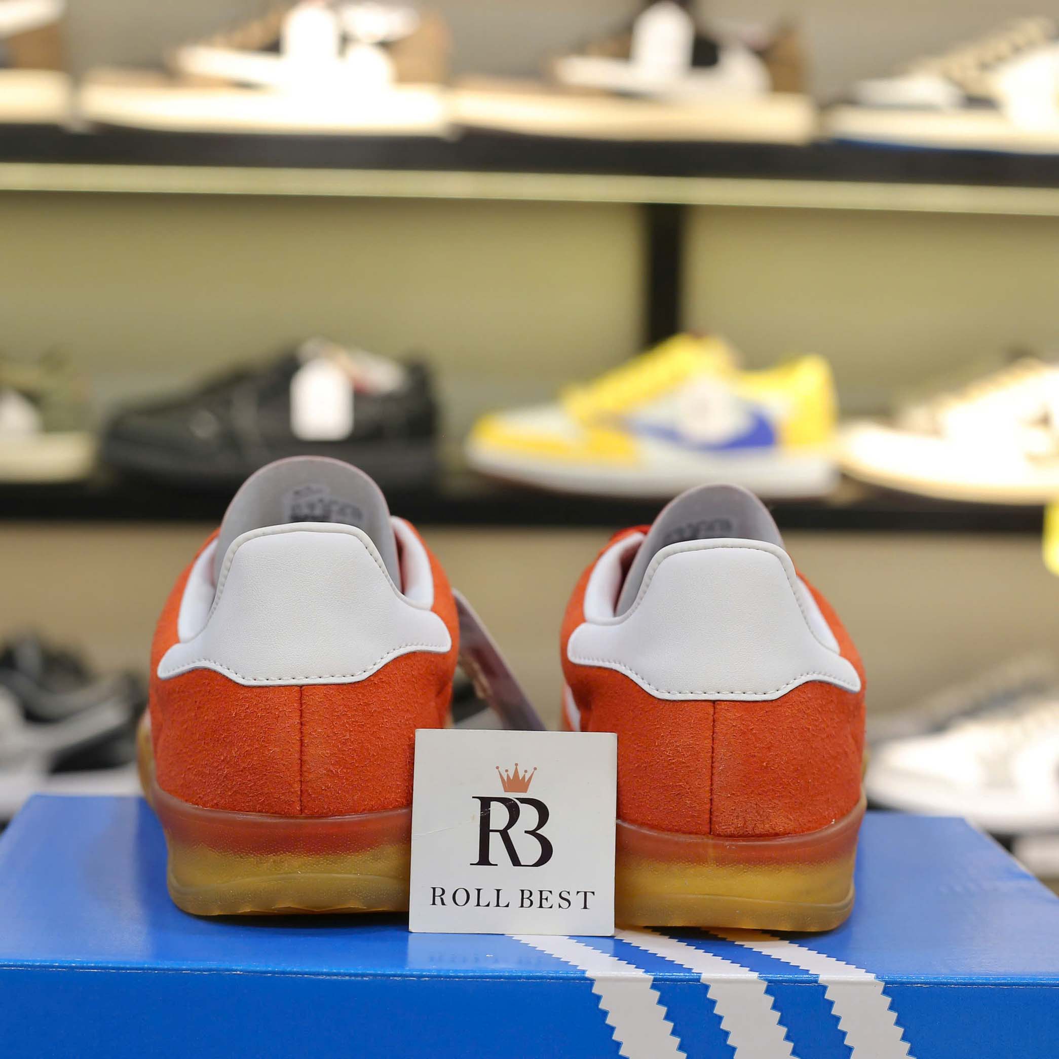 Giày Adidas Gazelle Indoor 'Bold Orange' Best Quality
