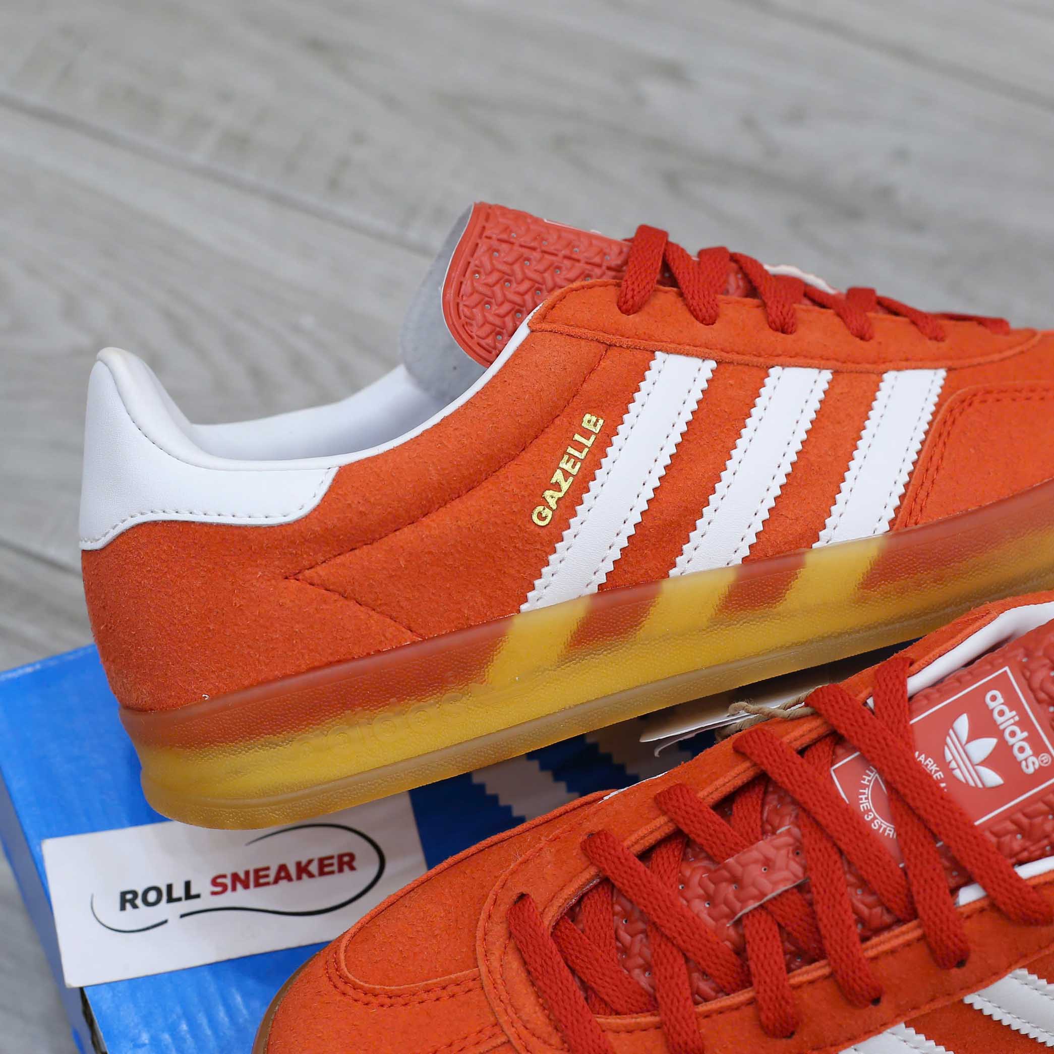 Giày Adidas Gazelle Indoor 'Bold Orange' Best Quality