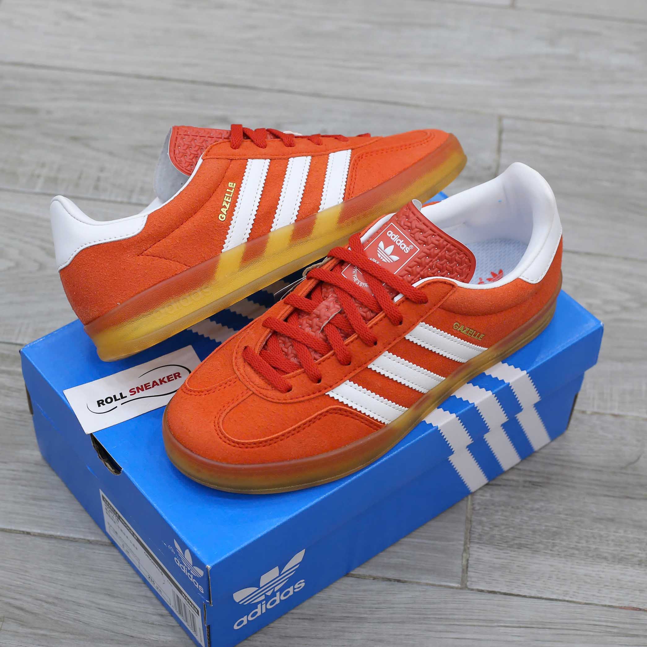 Giày Adidas Gazelle Indoor 'Bold Orange' Best Quality
