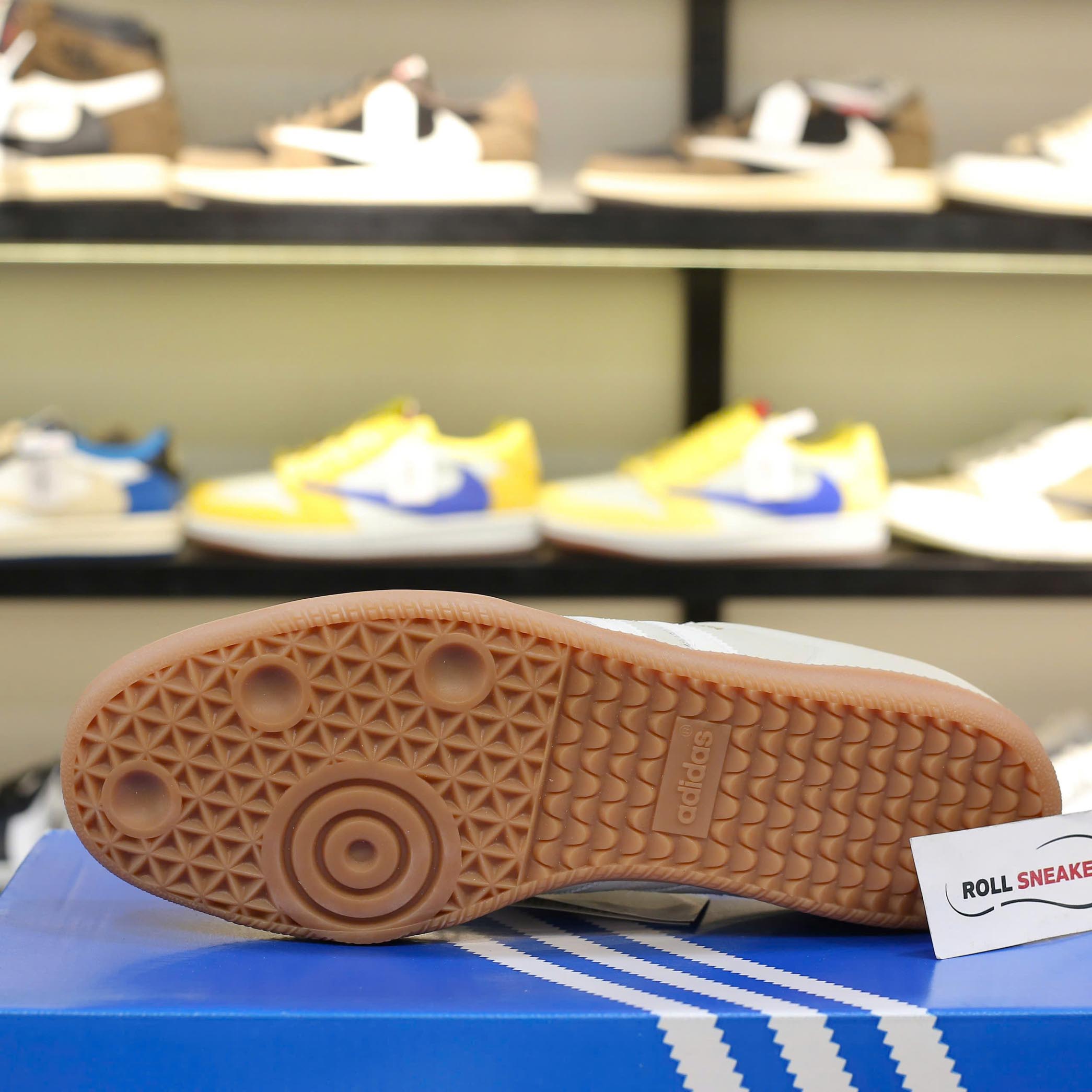 Giày Adidas Samba OG Beige White Like Auth