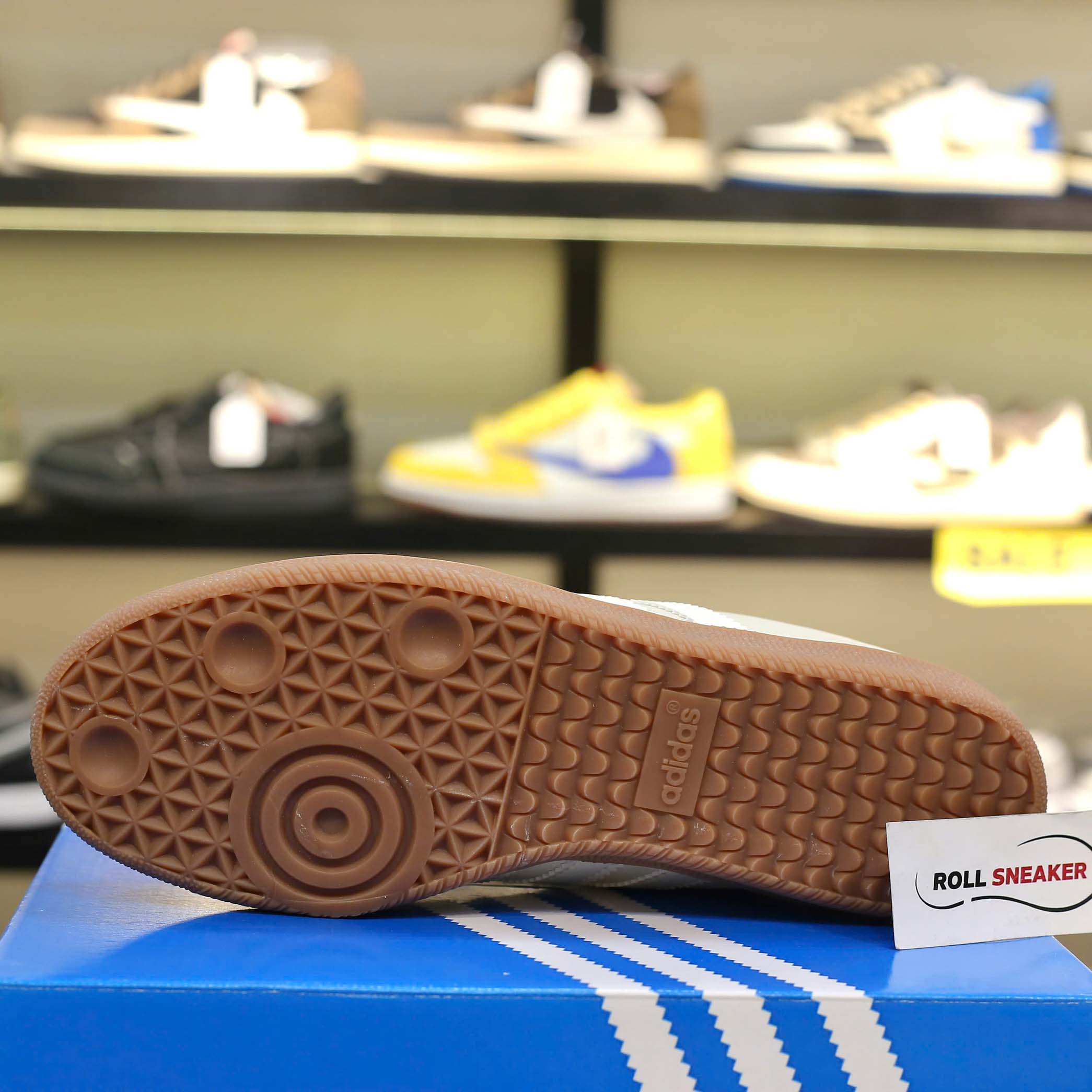 Giày Adidas Samba OG Beige White Like Auth