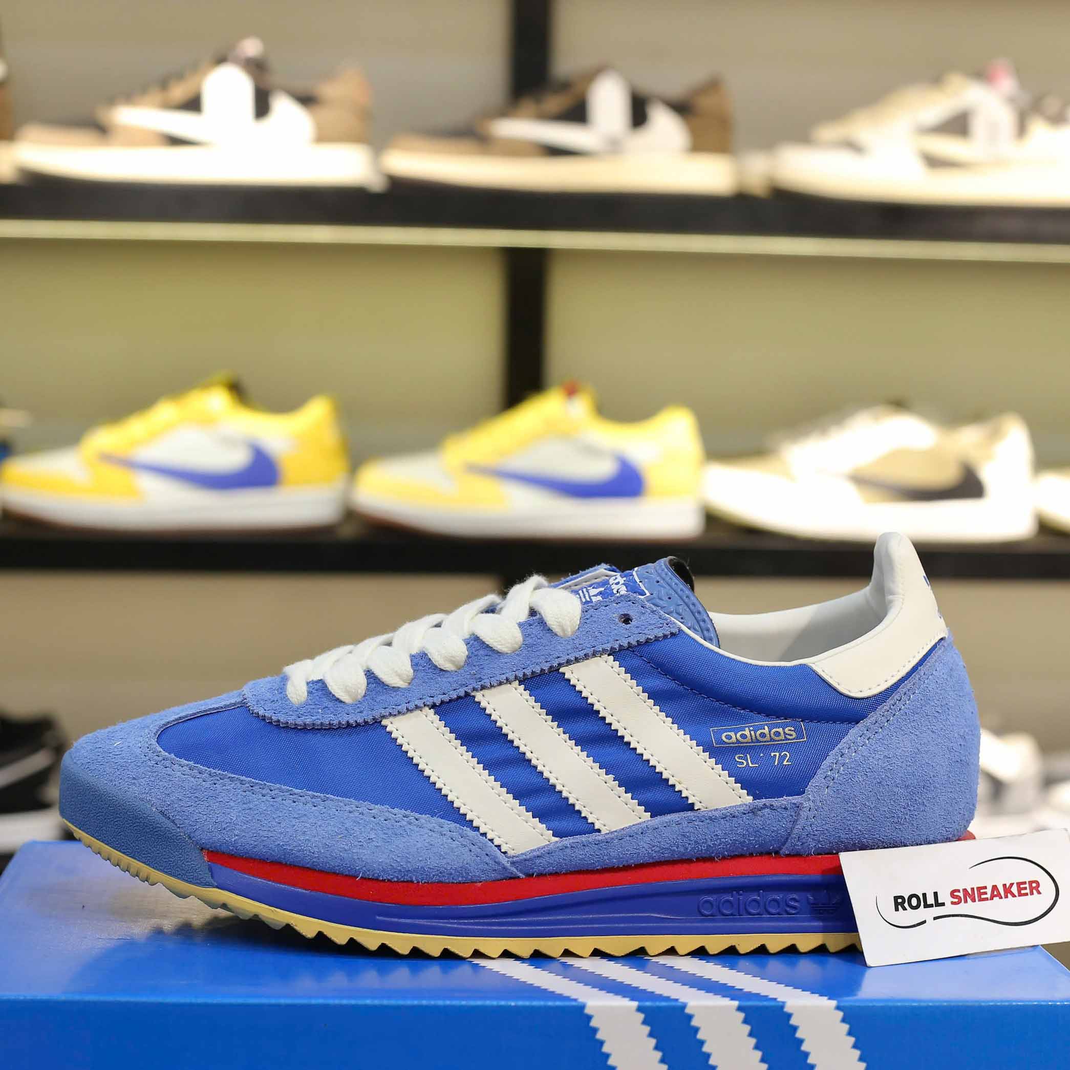 Giày Adidas SL72 RS 'Blue Scarlet Like Auth