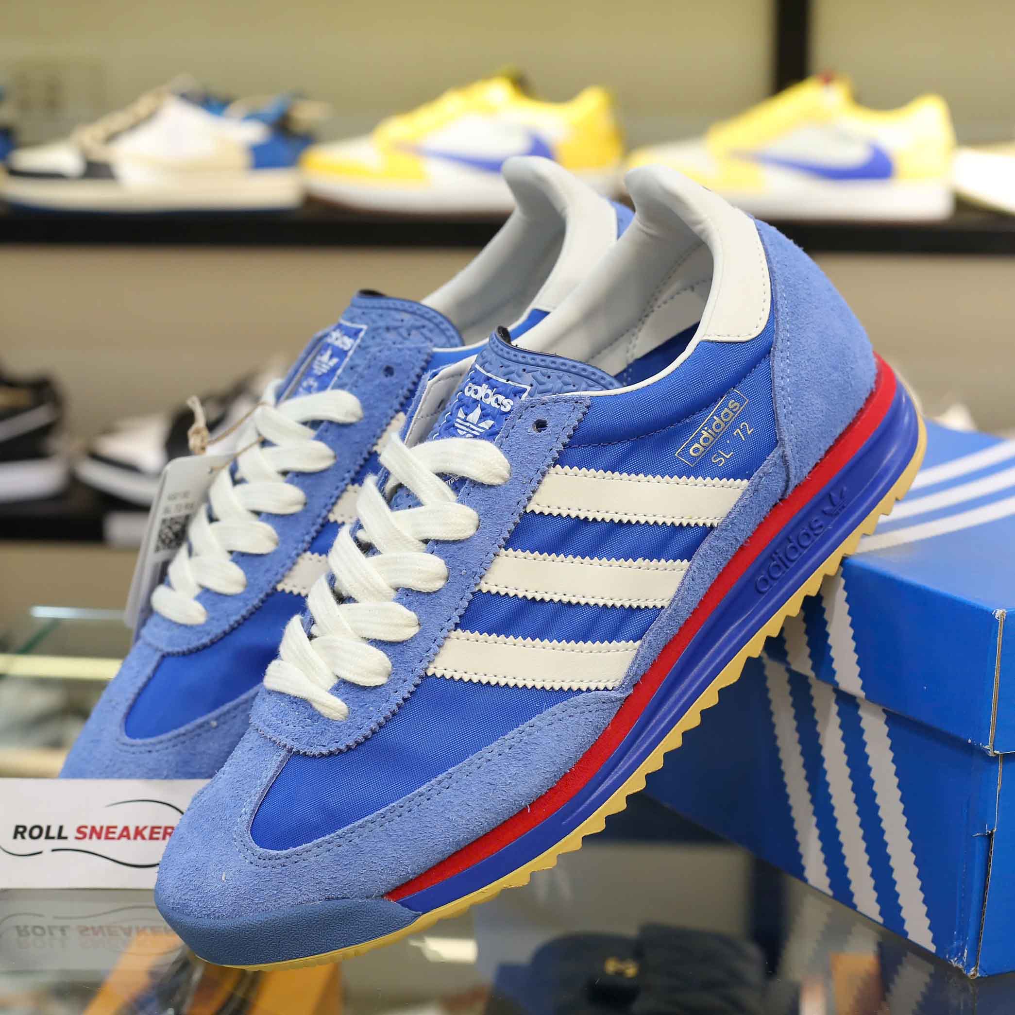 Giày Adidas SL72 RS 'Blue Scarlet Like Auth
