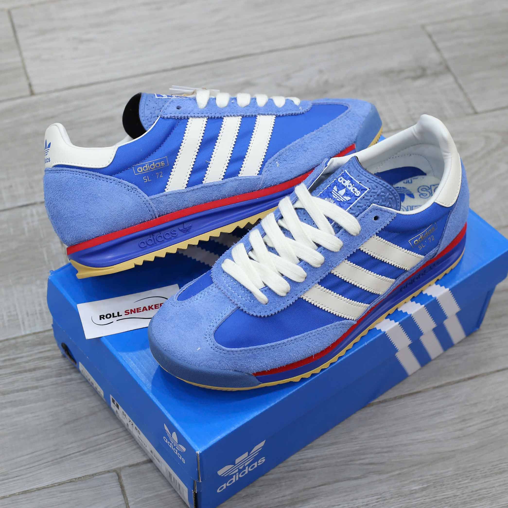 Giày Adidas SL72 RS 'Blue Scarlet Like Auth