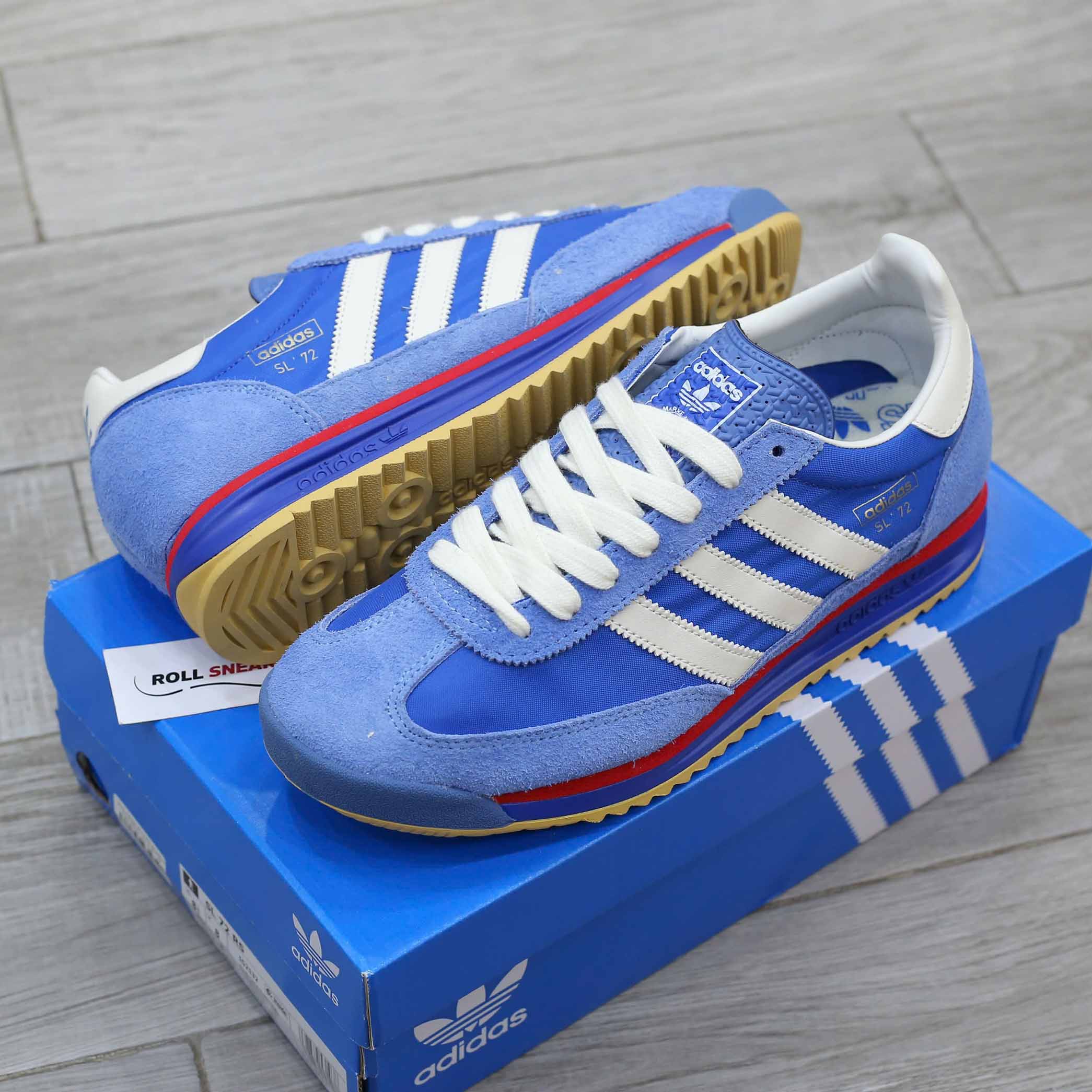 Giày Adidas SL72 RS 'Blue Scarlet Like Auth