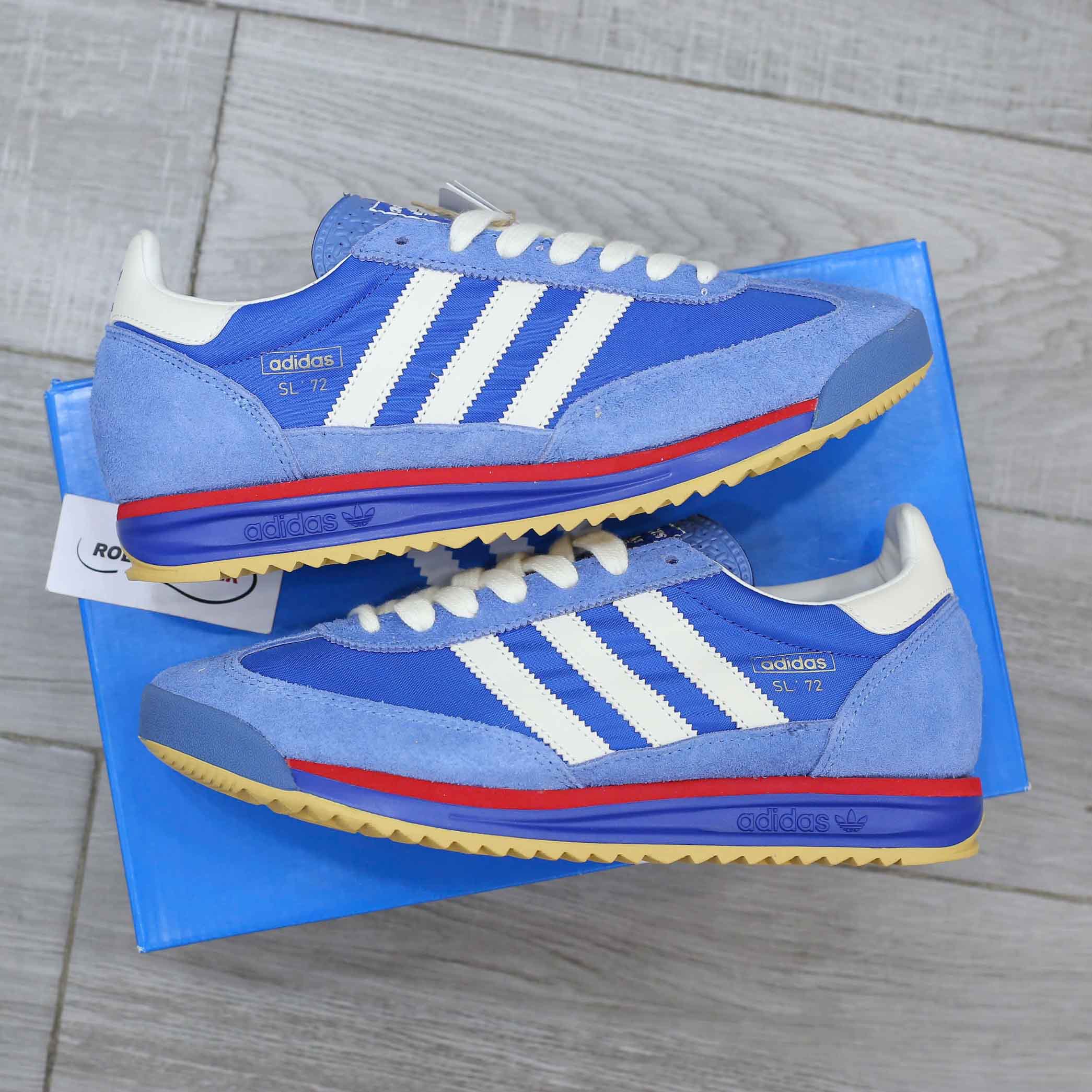 Giày Adidas SL72 RS 'Blue Scarlet Like Auth