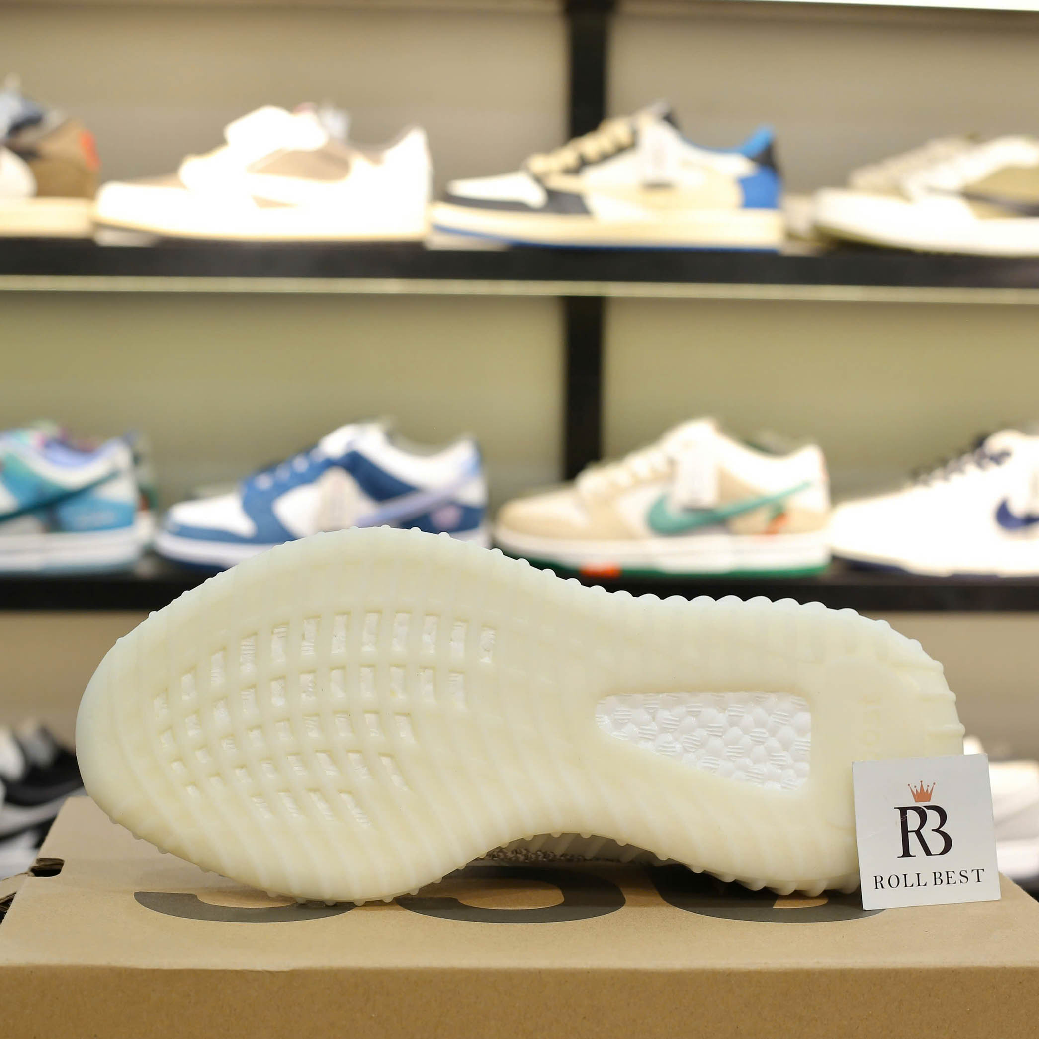 Giày Adidas Yeezy 350 V2 Static Reflective (full phản quang) Real