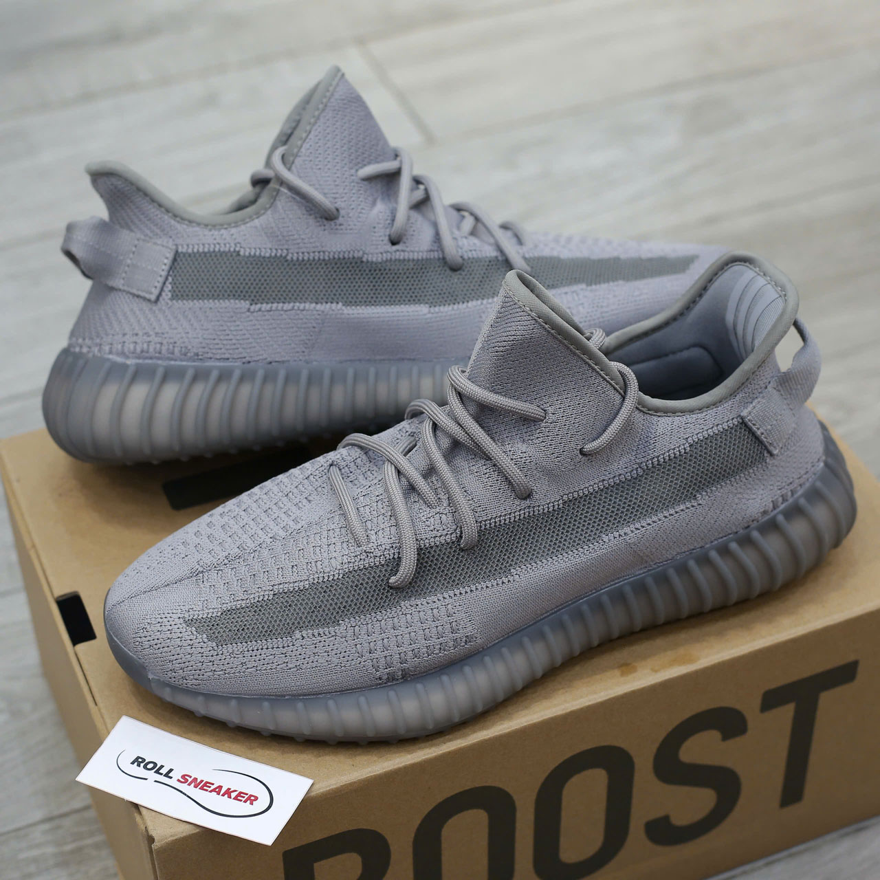 Giày Adidas Yeezy Boost 350 V2 Steel Grey Best Quality