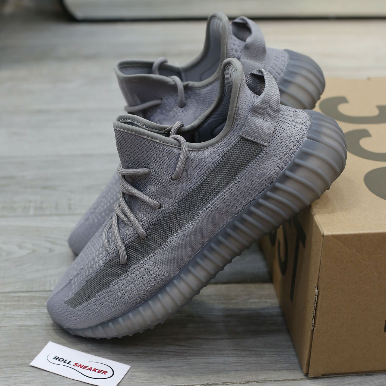 Giày Adidas Yeezy Boost 350 V2 Steel Grey Best Quality
