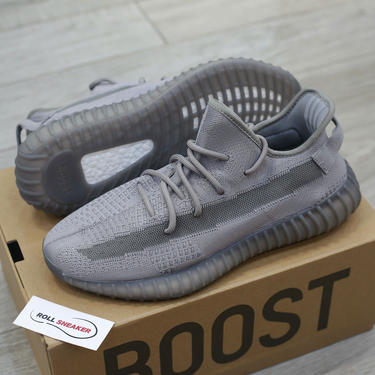 Giày Adidas Yeezy Boost 350 V2 Steel Grey Best Quality